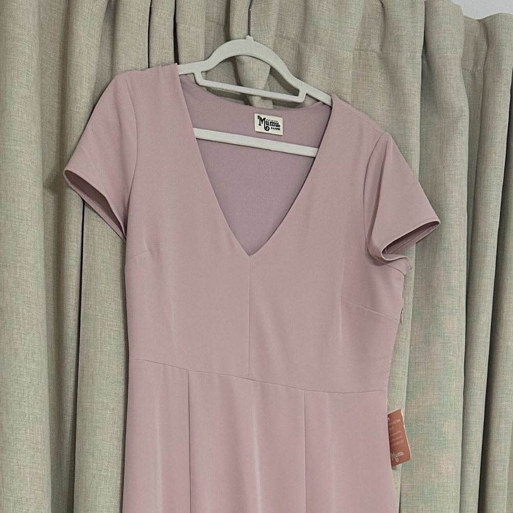 Blush bridesmaids dress <3